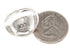 Sterling Silver Opal Inlay Red Oyster Shell Ring Size 8-3/4 YS58549
